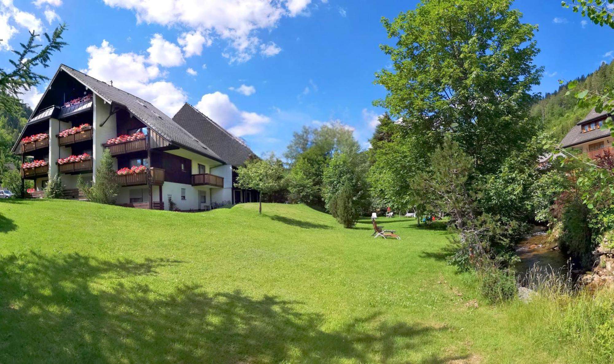 Naturidyll Am Fluss - Ferienhaus Albmatte - Grosser Garten Zum Grillen Und Entspannen-Direkt Neben Dem Radon Revitalbad Mit Sauna Und Thermalbecken St. Blasien Exterior photo
